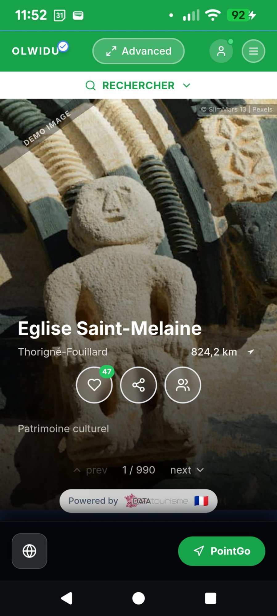 olwidu discovery view